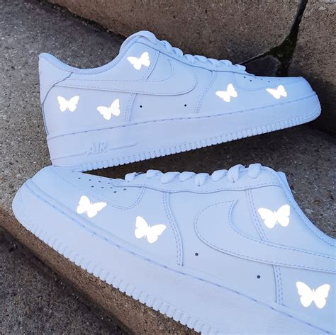 nike air force 1 met vlinders